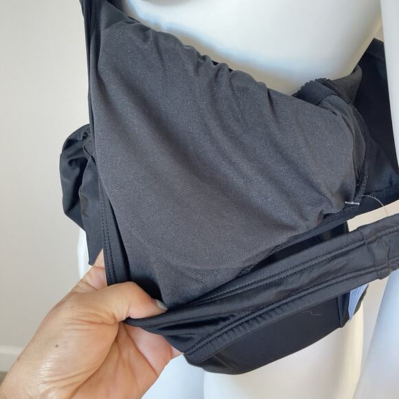 NWT Adore Me Plus Size Kaitlyn One-Piece Swimsuit Womens Size 0X Black - Picture 7 of 9